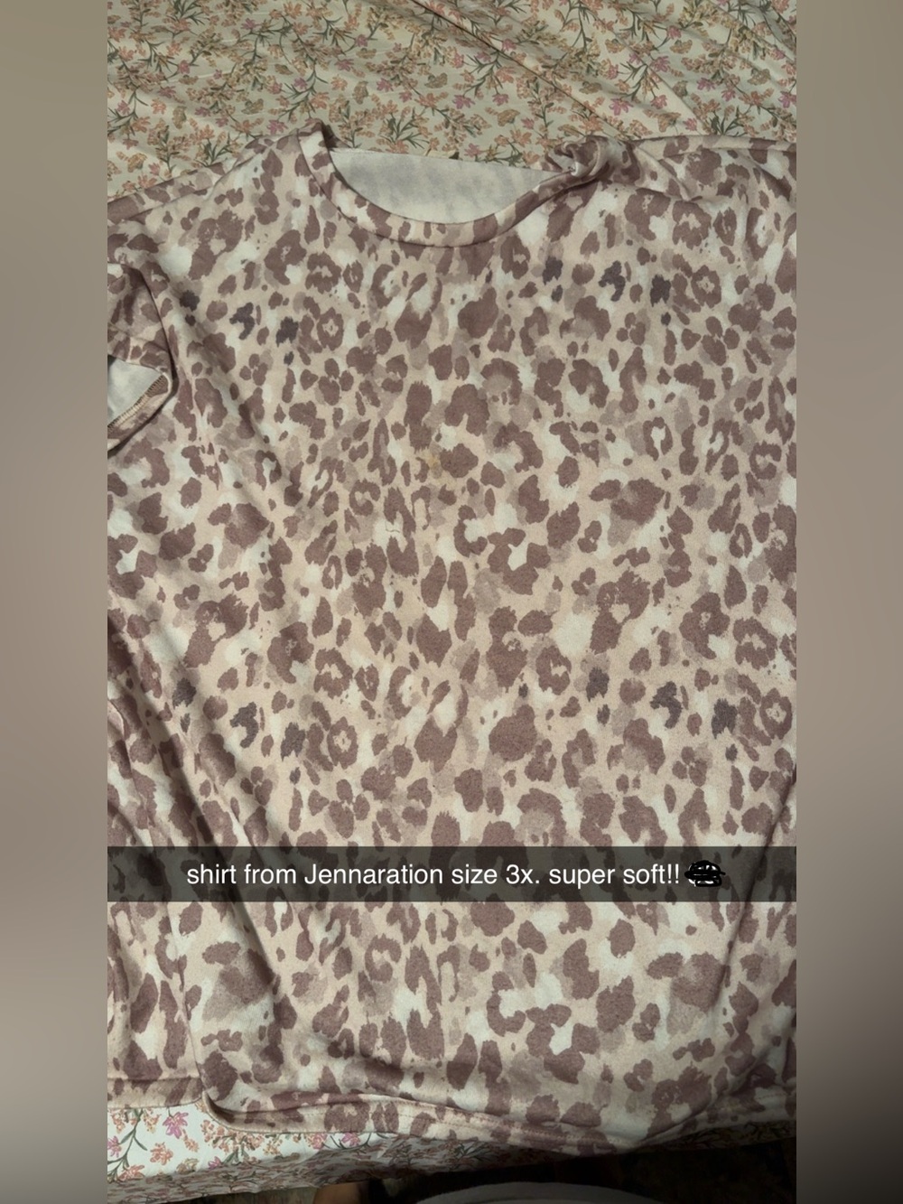 Cheetah Curvy Top